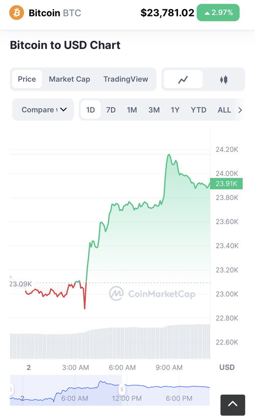 观察｜预期美联储加息接近尾声，比特币今年已反弹超四成