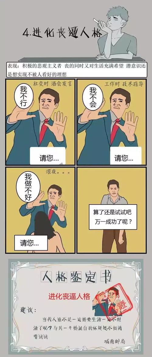 奇趣漫画 人是矛盾体 我们渐渐为自己划分出了人格 