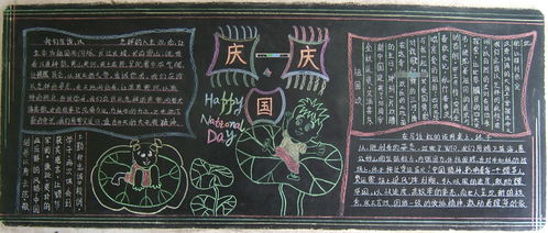 小学国庆节黑板报(国庆小插画-国庆节黑板报怎么画)