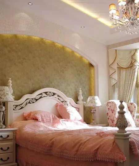 公主风格卧室装修 圆你一个期待已久的公主梦 