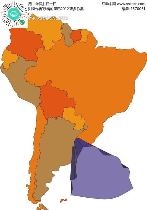 南美洲地图上的乌拉圭EPS素材免费下载 编号1570051 红动网 
