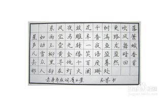 七大步骤教您如何把字写好看