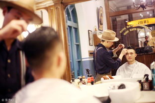上海兴起复古理发店BarberShop,只剪一种发型重现海派老克勒 