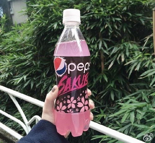 可乐也能很浪漫充满少女心,百事可乐在日本推出樱 