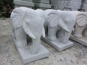 门口摆放一对石象,代表什么寓意,对石象不敬会有什么后果 