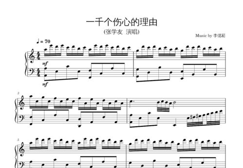 钢琴悲伤励志曲简谱;钢琴升降调号对照简谱？