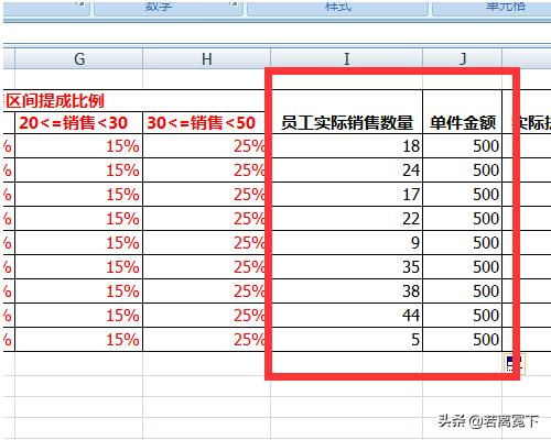 销售提成激励方案范本 阶梯式分段销售提成公式和工资表