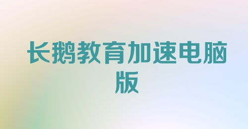 长鹅教育加速,赋能未来教育，引领行业发展