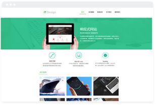 IT公司行业网站建设模版 长沙网站设计制作
