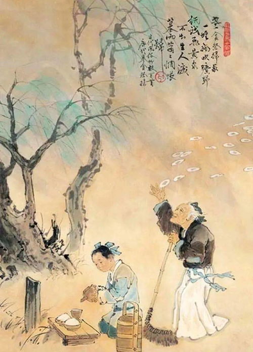 清明节,看国画中的清明