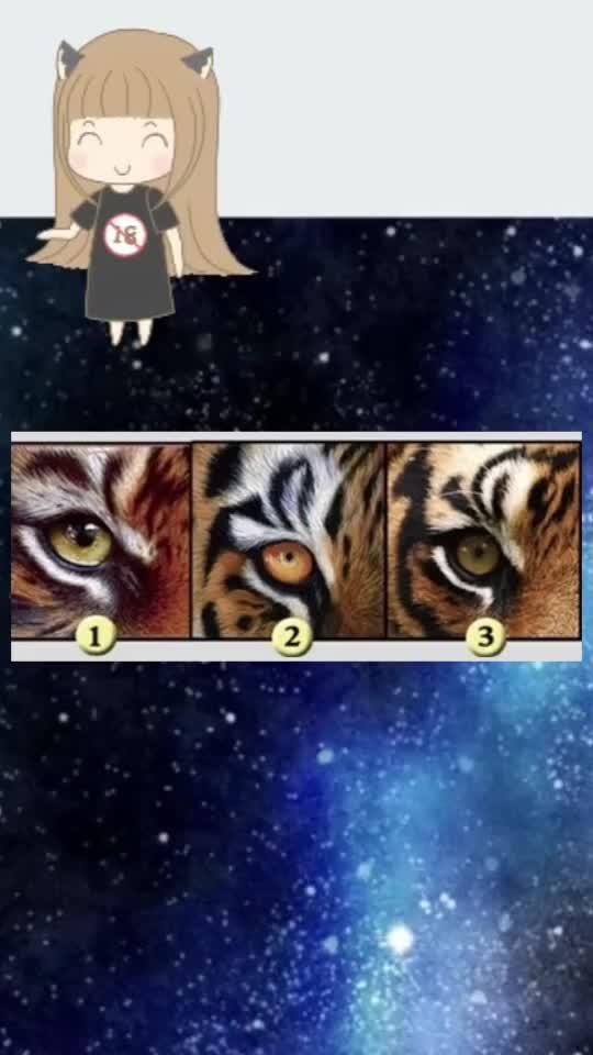 哪只老虎是假的,测你的性格特征 