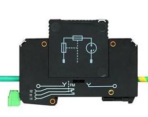 PT二次接地击穿保险器高清图片 高清大图 