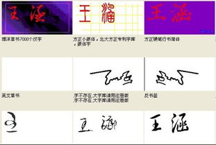 王涵 艺术签名怎么写大家帮我设计个 好看点的 签名 谢谢 