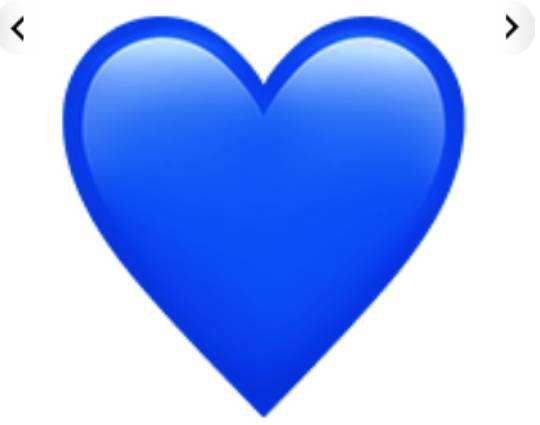 女人发个蓝色的心是啥意思 