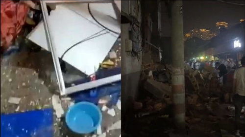 江苏常州一居民楼因液化气泄漏发生爆炸 3人送医救治3人被困 