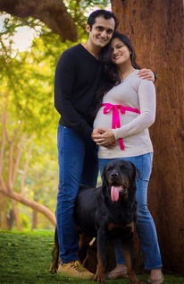 怀孕不能养狗 印度妈妈用行动证明,说怀孕不能养狗是主人的问题