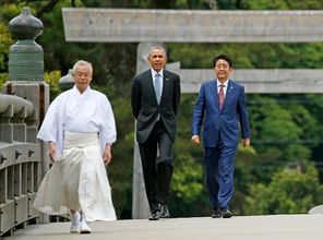 安倍陪同G7首脑一同参观伊势神宫 日媒强调并非参拜 