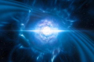 人类首次发现中子星碰撞产生重力波, 解开黄金成因之谜
