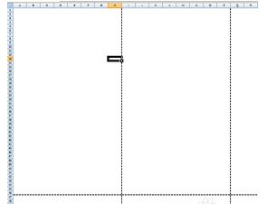 某Excel表格里有条装订线是怎么设置的,如何去掉 