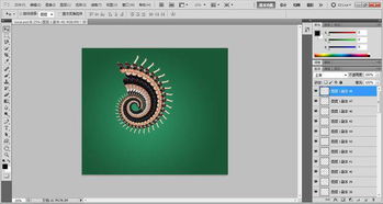 Photoshop cs6 智能对象 旋转特效,为什么不能实现 