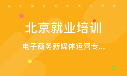 电子商务新媒体运营方向主要学什么,电子商务运营专业学什么？