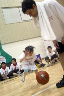 智障少儿向NBA球员学打篮球 2