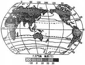 关于如图说法错误的是 A.本图采用指向标辨别法.图中箭头所指方向为北方B.公路的变化方向自A到B是自西北向东南方向,自B到C是自西向东C.图中A.B间的图上距离约为2 