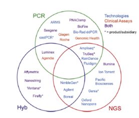 Adv Drug Deliv Rev 核酸突变分析方法抉择 PCR 杂交 NGS 