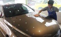 汽车打蜡以后怎么洗车,汽车打完蜡抛光后适合用水冲洗