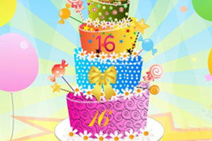 16岁的生日蛋糕 单人游戏