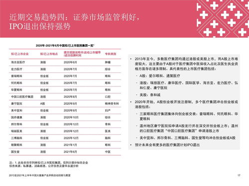 2013年 2021年上半年中国大健康产业并购活动回顾与展望 普华永道