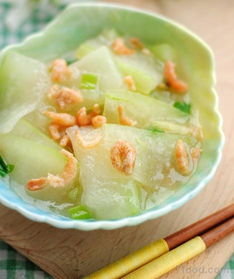 海米冬瓜汤，海米冬瓜汤的功效与作用