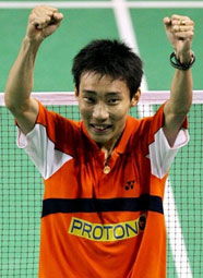 姓名:李宗伟 Lee Chong Wei (马来西亚)