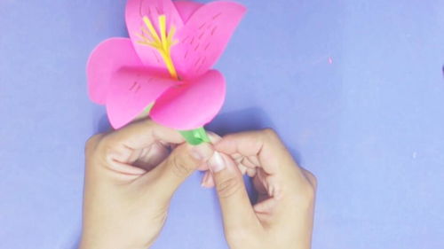 简单又漂亮的立体手工折纸花朵教程 