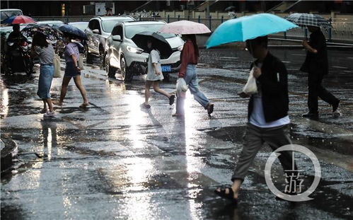 今早你被堵在路上了吗 重庆暴雨袭城多处交通困难