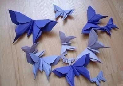 一张方形的纸,简单几个步骤就能变成蝴蝶,折纸蝴蝶附教程