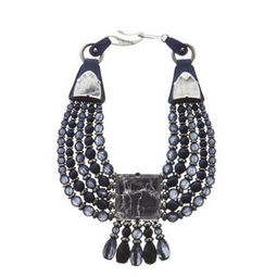 Giorgio Armani乔治 阿玛尼民族风格水晶珠串项链 第5页 VOGUE时尚网 
