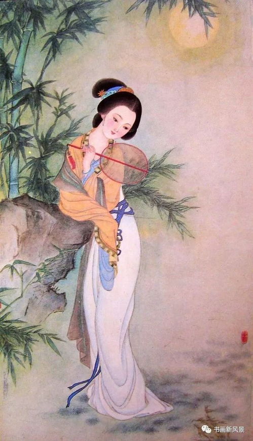 王木兰 的这些仕女画,张张光彩照人