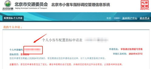 北京市小汽车摇号查询系统 比例
