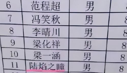 小学生因 名字 走红,看到四字名字之后,警方 以后别找我改名