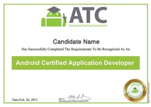 安卓开发证书,Android工程师需要什么证书