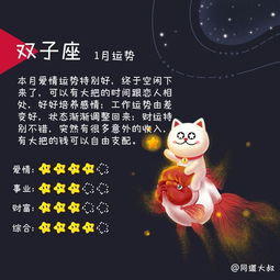 1月十二星座月度运势分析 