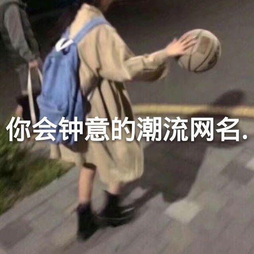 你会钟意的潮流网名