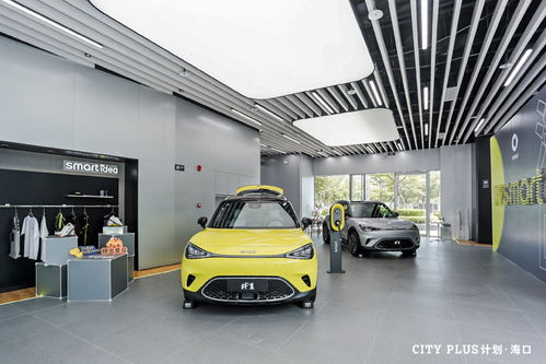 smart汽车海口日月广场展厅开业