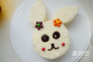 椰蓉小白兔蛋糕的做法