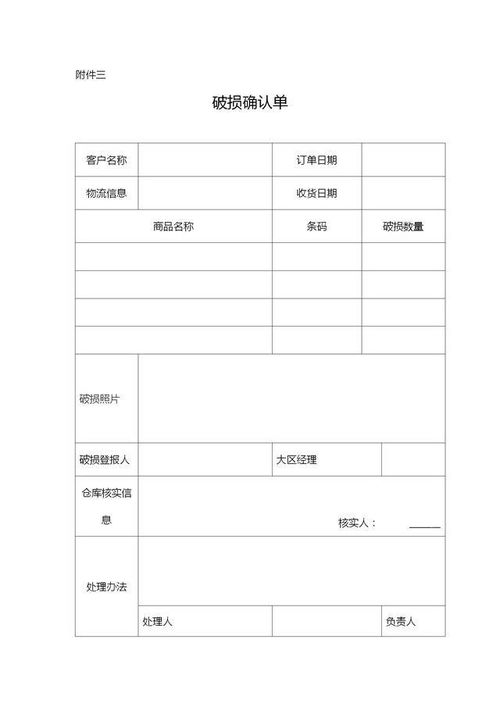 仓库发货管理 流程 管理办法 错发管理 物品破损管控等