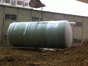 广西贺州玻璃钢化粪池 HFRP 75玻璃钢化粪池 