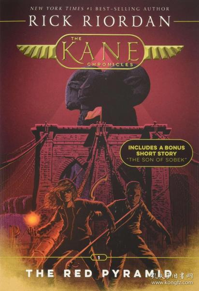英文原版 埃及守护神1 凯恩与邪神之塔 Rick Riordan 波西杰克逊作者 The Kane Chronicles Book One The Red Pyramid