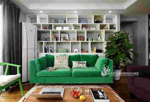绿色沙发搭配大全