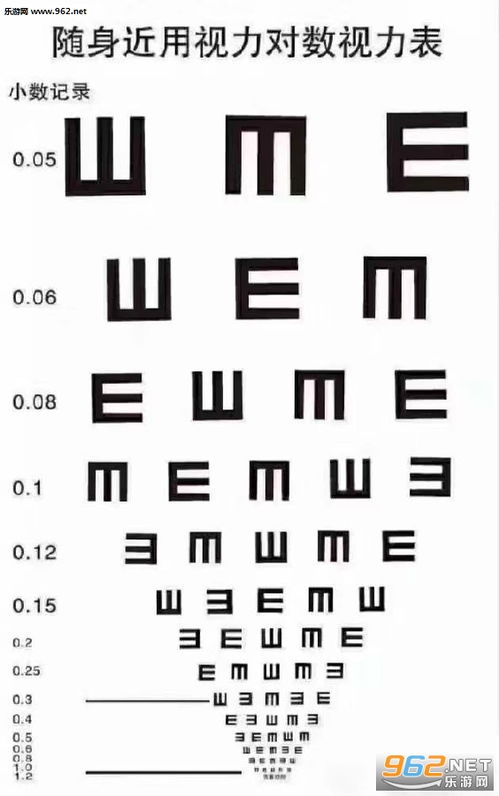 视力表我喜欢你图片高清大图 视力表我喜欢你表情包下载 乐游网游戏下载 